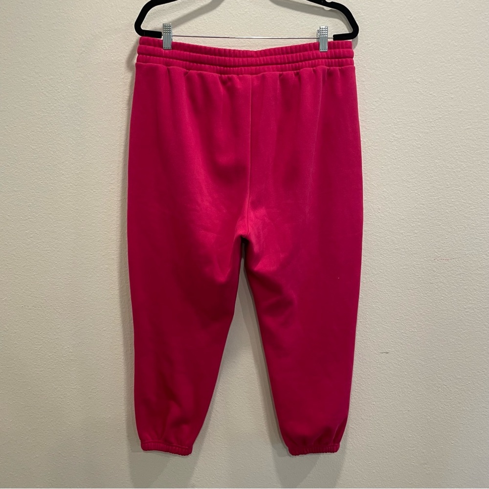Fabletics Very Soft Raspberry Pink Jogger Sweatpa… - image 7